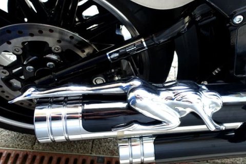 <p>Auspufflady aus den USA</p>